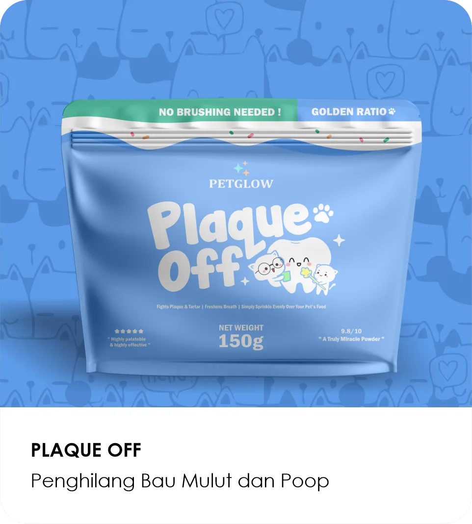 Petglow Plaque Off